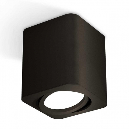 Комплект потолочного светильника Ambrella light Techno Spot XC (C7813, N7711) XS7813010, в современном стиле, цвет черный