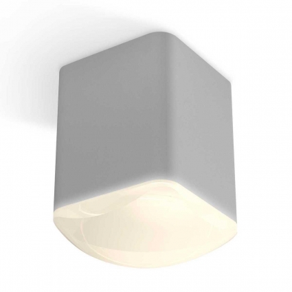 Комплект потолочного светильника Ambrella light Techno Spot XC (C7814, N7756) XS7814011, в стиле Хай-тек, цвет серый