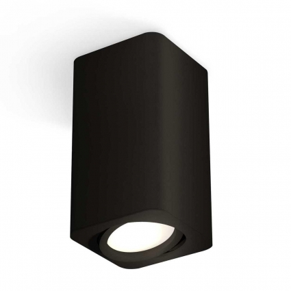 Комплект потолочного светильника Ambrella light Techno Spot XC (C7821, N7711) XS7821010, в современном стиле, цвет черный