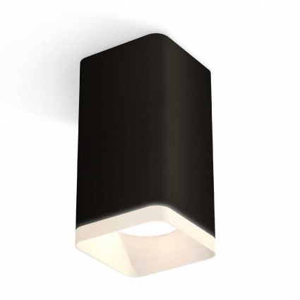Комплект потолочного светильника Ambrella light Techno Spot XC (C7821, N7755) XS7821021, в современном стиле, цвет черный