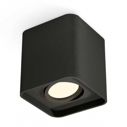 Комплект потолочного светильника Ambrella light Techno Spot XC (C7841, N7711) XS7841010, в современном стиле, цвет черный
