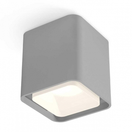 Комплект потолочного светильника Ambrella light Techno Spot XC (C7842, N7755) XS7842010, в современном стиле, цвет серый