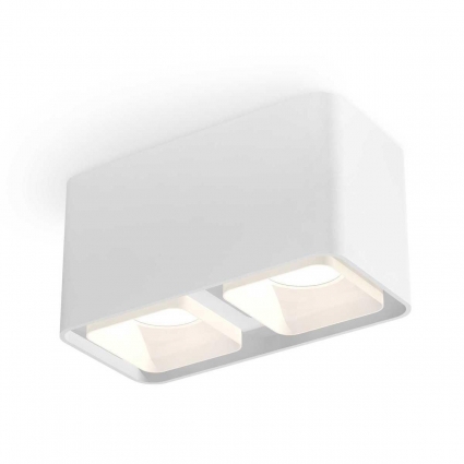 Комплект потолочного светильника Ambrella light Techno Spot XC (C7850, N7755) XS7850021, в современном стиле, цвет белый