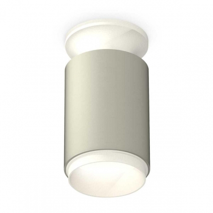 Комплект потолочного светильника Ambrella light Techno Spot XC (N6901, C6314, N6120) XS6314060, в современном стиле, цвет серый