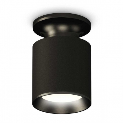 Комплект потолочного светильника Ambrella light Techno Spot XC (N6902, C6302, N6103) XS6302100, в современном стиле, цвет черный