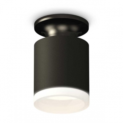 Комплект потолочного светильника Ambrella light Techno Spot XC (N6902, C6302, N6245) XS6302110, в современном стиле, цвет черный