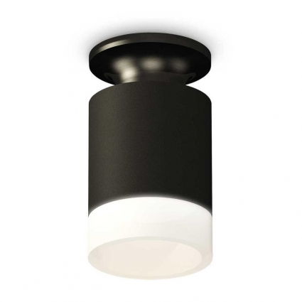 Комплект потолочного светильника Ambrella light Techno Spot XC (N6902, C6302, N6248) XS6302111, в современном стиле, цвет черный