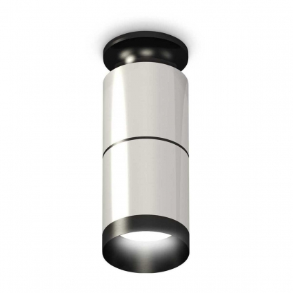 Комплект потолочного светильника Ambrella light Techno Spot XC (N6902, C6305, A2061, N6131) XS6305080, в современном стиле, цвет серебро