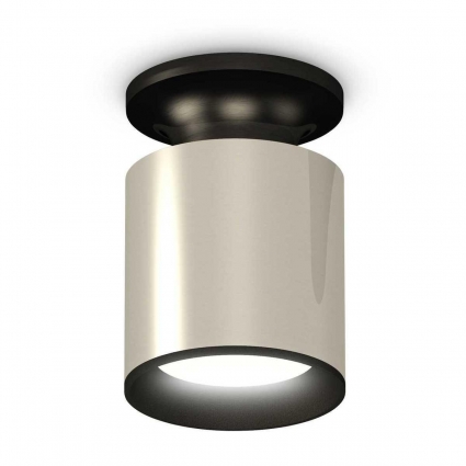 Комплект потолочного светильника Ambrella light Techno Spot XC (N6902, C6305, N6102) XS6305060, в современном стиле, цвет серебро