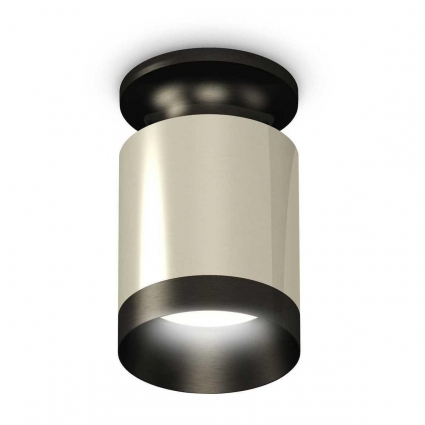 Комплект потолочного светильника Ambrella light Techno Spot XC (N6902, C6305, N6131) XS6305062, в современном стиле, цвет серебро