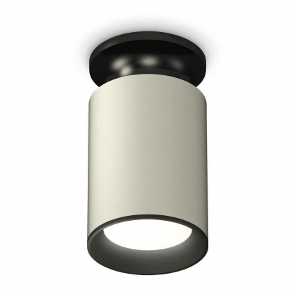 Комплект потолочного светильника Ambrella light Techno Spot XC (N6902, C6314, N6102) XS6314081, в современном стиле, цвет серый