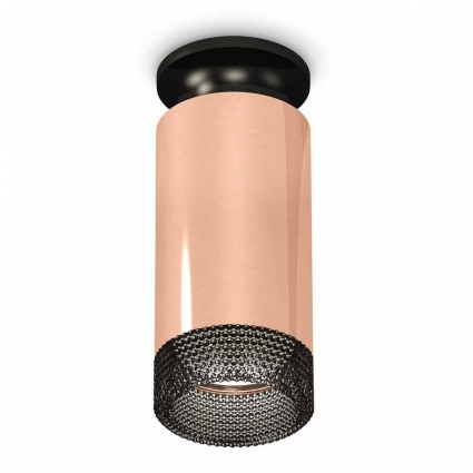 Комплект потолочного светильника Ambrella light Techno Spot XC (N6902, C6326, N6151) XS6326102, в стиле модерн, цвет розовое золото