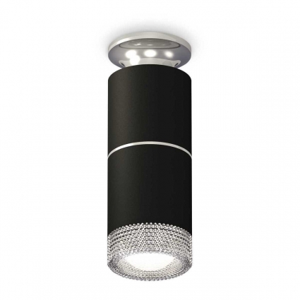 Комплект потолочного светильника Ambrella light Techno Spot XC (N6903, C6302, A2060, N6150) XS6302222, в стиле модерн, цвет черный