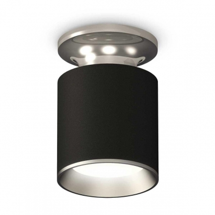 Комплект потолочного светильника Ambrella light Techno Spot XC (N6903, C6302, N6104) XS6302120, в современном стиле, цвет черный