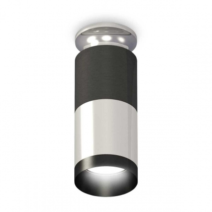 Комплект потолочного светильника Ambrella light Techno Spot XC (N6903, C6303, A2010, C6305, N6131) XS6305100, в современном стиле, цвет серебро