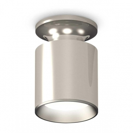 Комплект потолочного светильника Ambrella light Techno Spot XC (N6903, C6305, N6104) XS6305040, в современном стиле, цвет серебро