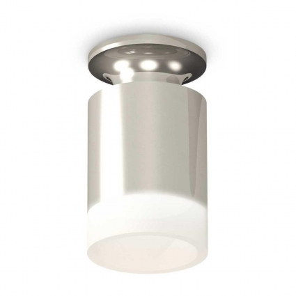 Комплект потолочного светильника Ambrella light Techno Spot XC (N6903, C6305, N6248) XS6305044, в современном стиле, цвет серебро