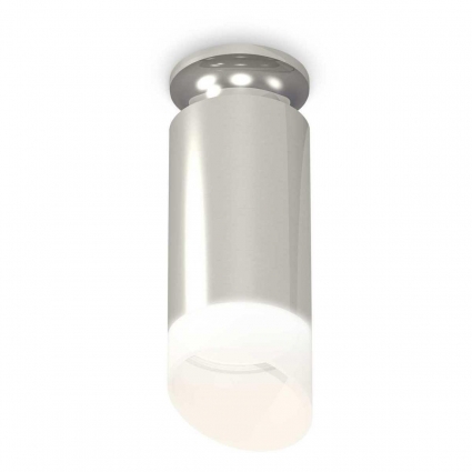Комплект потолочного светильника Ambrella light Techno Spot XC (N6903, C6325, N6256) XS6325082, в современном стиле, цвет серебро