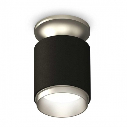 Комплект потолочного светильника Ambrella light Techno Spot XC (N6904, C6302, N6123) XS6302141, в современном стиле, цвет черный