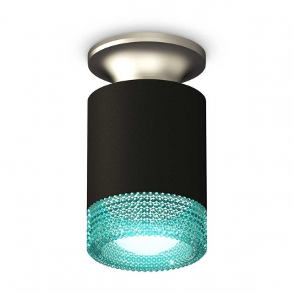 Комплект потолочного светильника Ambrella light Techno Spot XC (N6904, C6302, N6153) XS6302142, в стиле модерн, цвет черный