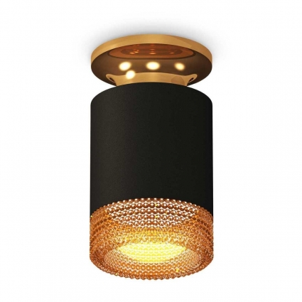 Комплект потолочного светильника Ambrella light Techno Spot XC (N6905, C6302, N6154) XS6302162, в стиле модерн, цвет черный