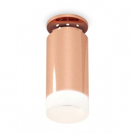 Комплект потолочного светильника Ambrella light Techno Spot XC (N6906, C6326, N6248) XS6326082, в современном стиле, цвет розовое золото