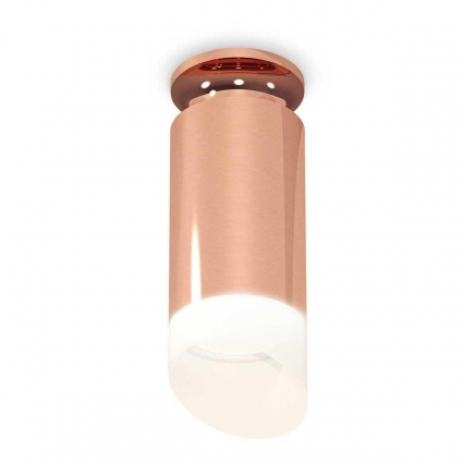 Комплект потолочного светильника Ambrella light Techno Spot XC (N6906, C6326, N6256) XS6326083, в современном стиле, цвет розовое золото