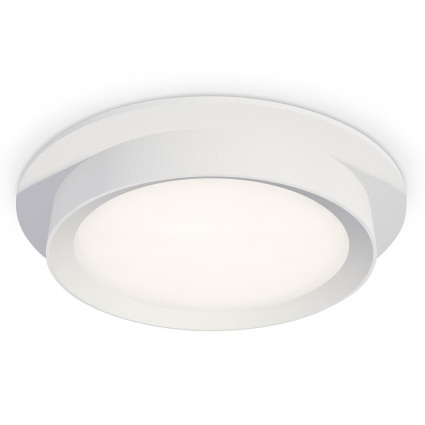 Комплект встраиваемого светильника Ambrella light Techno Spot XC (C8050, N8112) XC8050001, в современном стиле, цвет белый