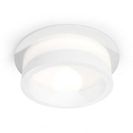 Комплект встраиваемого светильника Ambrella light Techno Spot XC (C8050, N8401) XC8050015, в современном стиле, цвет белый