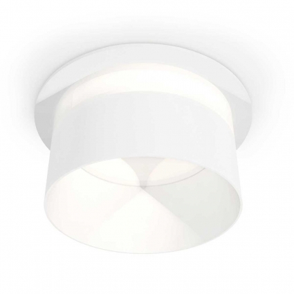 Комплект встраиваемого светильника Ambrella light Techno Spot XC (C8050, N8402) XC8050016, в современном стиле, цвет белый