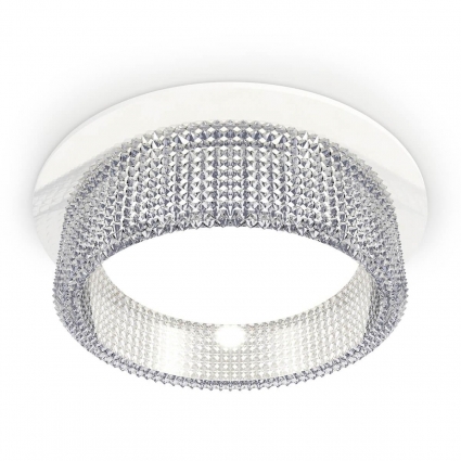Комплект встраиваемого светильника Ambrella light Techno Spot XC (C8050, N8480) XC8050030, в стиле модерн, цвет белый