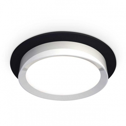 Комплект встраиваемого светильника Ambrella light Techno Spot XC (C8051, N8118) XC8051003, в современном стиле, цвет серебро