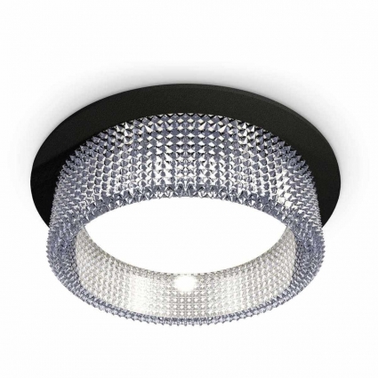 Комплект встраиваемого светильника Ambrella light Techno Spot XC (C8051, N8480) XC8051030, в стиле модерн, цвет черный