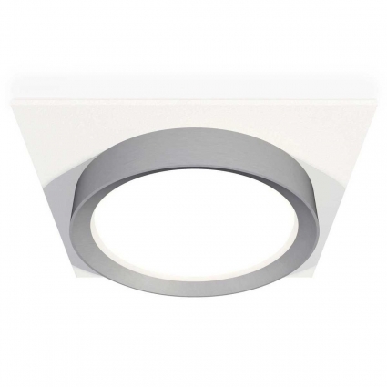 Комплект встраиваемого светильника Ambrella light Techno Spot XC (C8061, N8121) XC8061004, в современном стиле, цвет хром