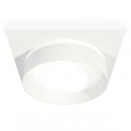 Комплект встраиваемого светильника Ambrella light Techno Spot XC (C8061, N8461) XC8061020, в современном стиле, цвет белый
