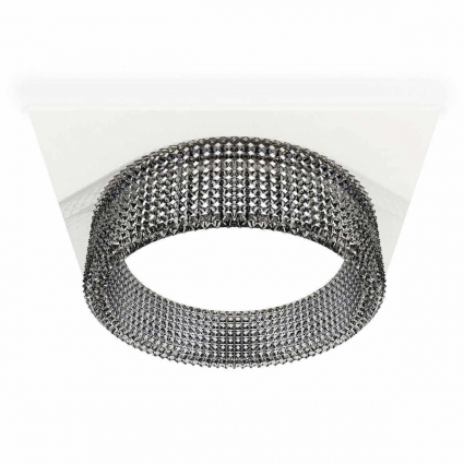 Комплект встраиваемого светильника Ambrella light Techno Spot XC (C8061, N8484) XC8061031, в стиле модерн, цвет дымчатый