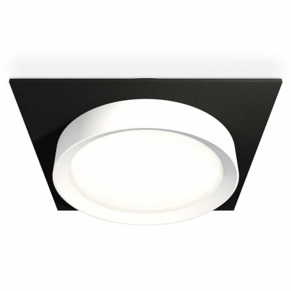 Комплект встраиваемого светильника Ambrella light Techno Spot XC (C8062, N8112) XC8062001, в современном стиле, цвет белый