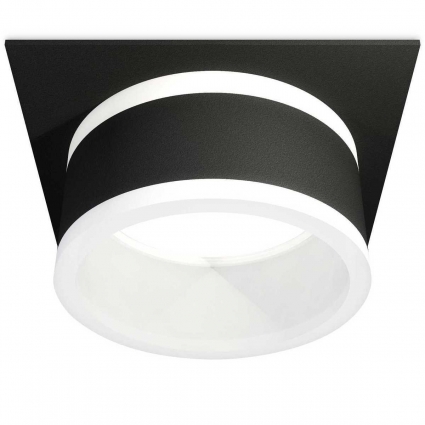 Комплект встраиваемого светильника Ambrella light Techno Spot XC (C8062, N8445) XC8062019, в современном стиле, цвет черный