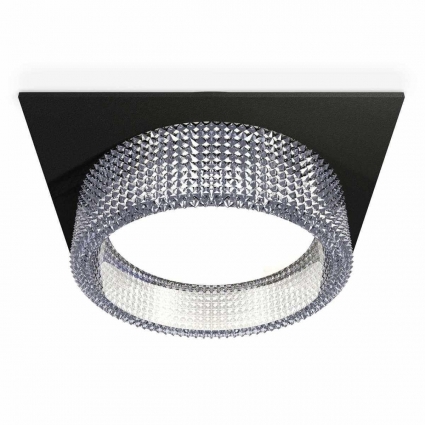 Комплект встраиваемого светильника Ambrella light Techno Spot XC (C8062, N8480) XC8062030, в стиле модерн, цвет черный