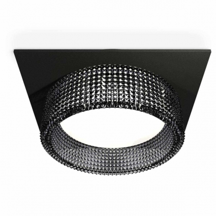Комплект встраиваемого светильника Ambrella light Techno Spot XC (C8062, N8484) XC8062031, в стиле модерн, цвет дымчатый