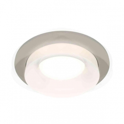 Комплект встраиваемого светильника Ambrella light Techno Spot XC7623041 SGR/FR серый песок/белый матовый  (C7623, N7165), в стиле Хай-тек, цвет серый