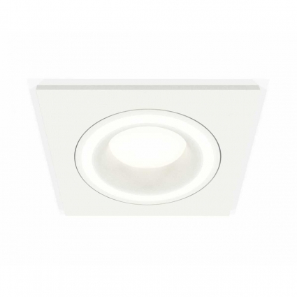 Комплект встраиваемого светильника Ambrella light Techno Spot XC (C7631, N7110) XC7631040, в современном стиле, цвет белый
