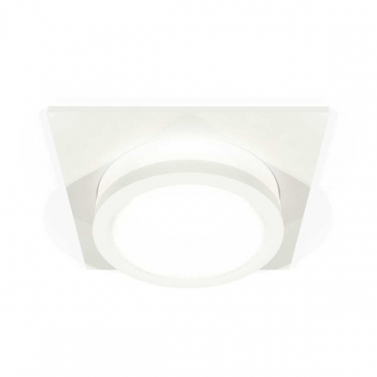 Комплект встраиваемого светильника Ambrella light Techno Spot XC (C7631, N7120) XC7631041, в современном стиле, цвет белый