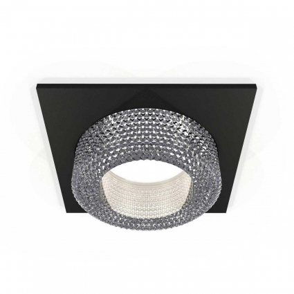 Комплект встраиваемого светильника Ambrella light Techno Spot XC (C7632, N7191) XC7632020, в стиле модерн, цвет черный