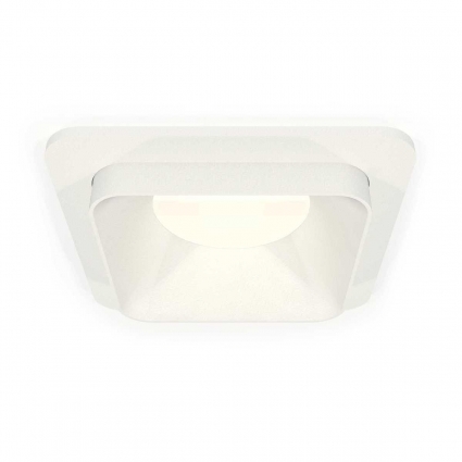 Комплект встраиваемого светильника Ambrella light Techno Spot XC (C7901, N7701) XC7901001, в современном стиле, цвет белый