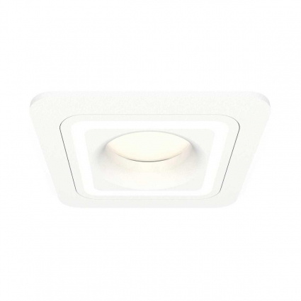 Комплект встраиваемого светильника Ambrella light Techno Spot XC (C7901, N7715) XC7901011, в современном стиле, цвет белый