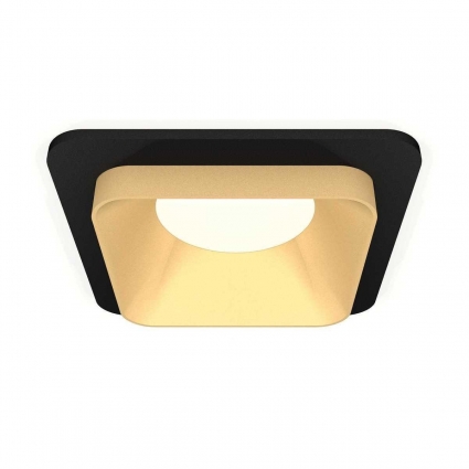 Комплект встраиваемого светильника Ambrella light Techno Spot XC (C7902, N7704) XC7902004, в современном стиле, цвет золотой