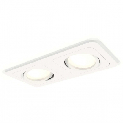 Комплект встраиваемого светильника Ambrella light Techno Spot XC (C7905, N7710) XC7905010, в современном стиле, цвет белый