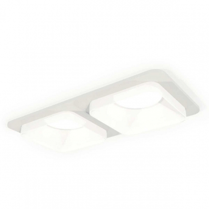 Комплект встраиваемого светильника Ambrella light Techno Spot XC (C7905, N7755) XC7905013, в современном стиле, цвет белый