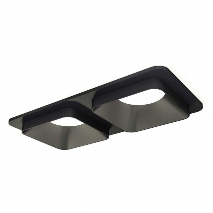 Комплект встраиваемого светильника Ambrella light Techno Spot XC (C7906, N7702) XC7906002, в современном стиле, цвет черный